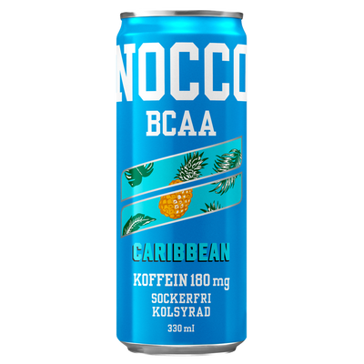 24 x NOCCO BCAA+ Caribbean 330 ml