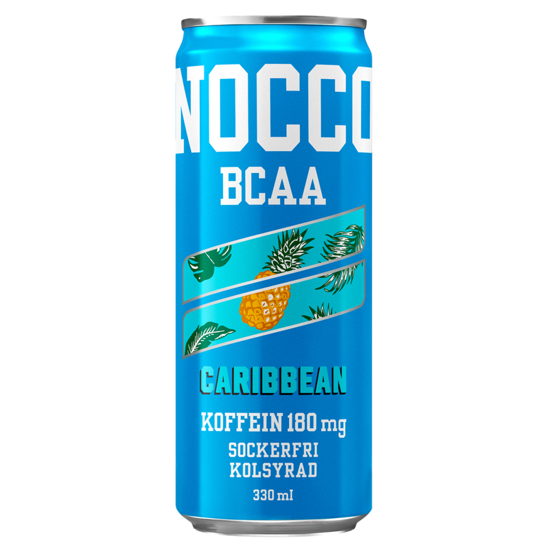 24 x NOCCO BCAA+ Caribbean 330 ml