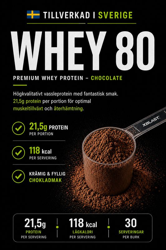 Xblast Whey Protein Chocolate