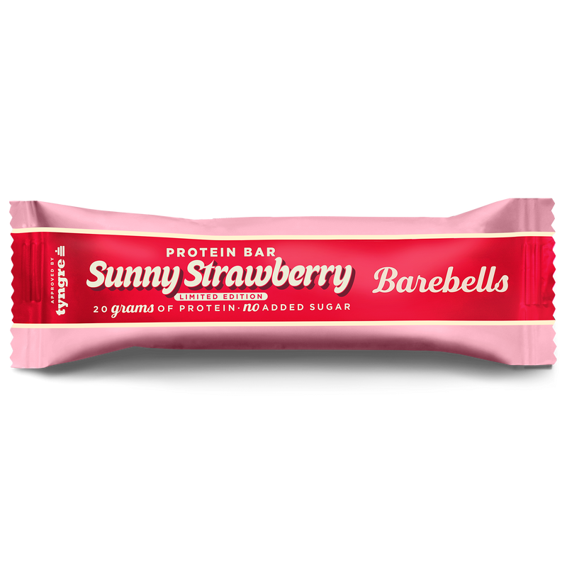 12 x Barebells Protein Bar Sunny Strawberry