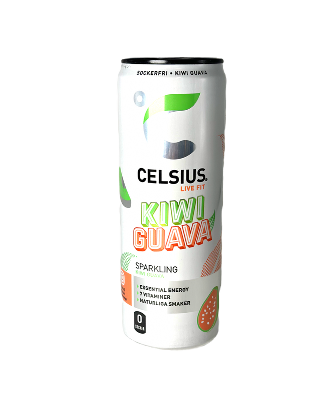 24 x CELSIUS Kiwi Guava 355 ml