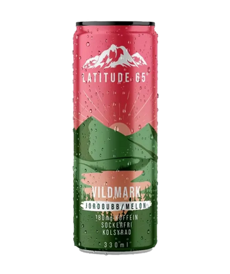 24 x Latitude 65 Vildmark Jordgubb/Melon 330 ml
