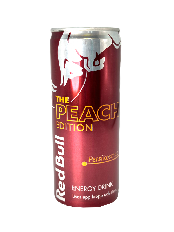 24 x Red Bull The Peach Edition Persikosmak 250 ml