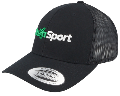 Maxa Sport Keps Black Trucker 3D Brodyr