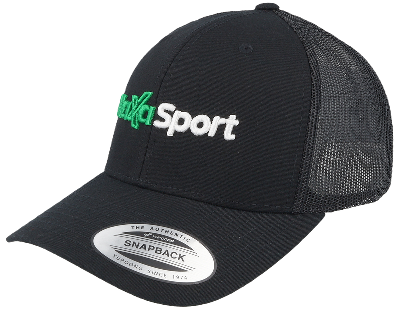 Maxa Sport Keps Black Trucker 3D Brodyr