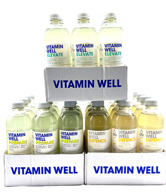 36 x Vitamin Well 500 ml