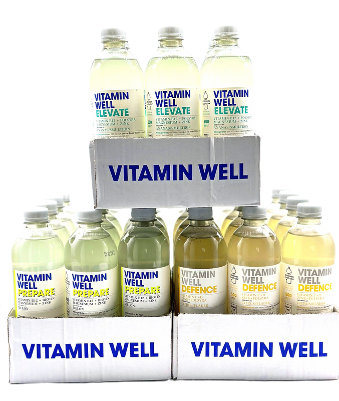 36 x Vitamin Well 500 ml