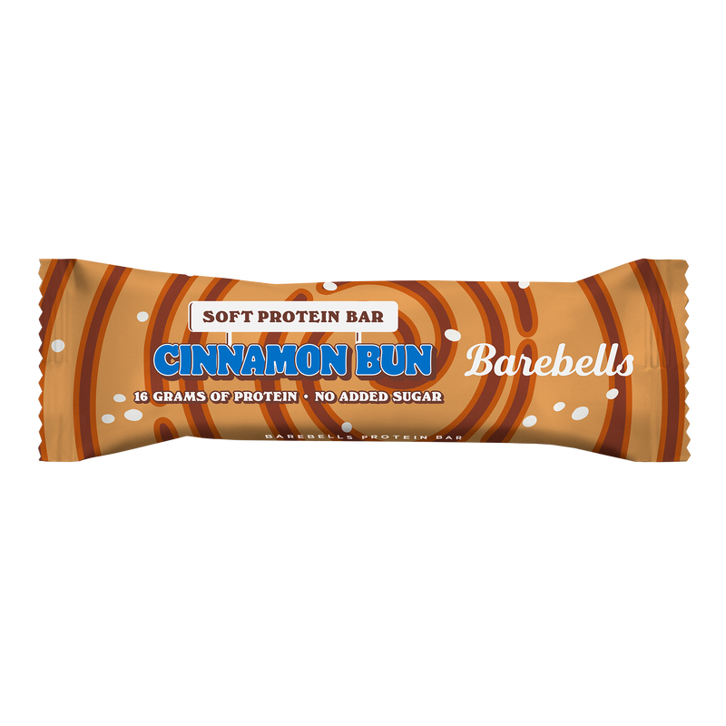 12 x Barebells Cinnamon Bun Soft Bar 55 g