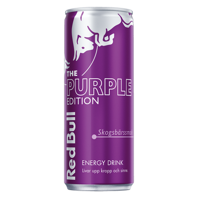 24 x RED BULL The Purple Edition Skogsbär 250 ml