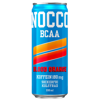 24 x NOCCO Blood Orange 330 ml