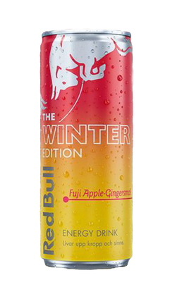 24 x  Red Bull Winter Edition Fuji Apple   Ginger 250 ml