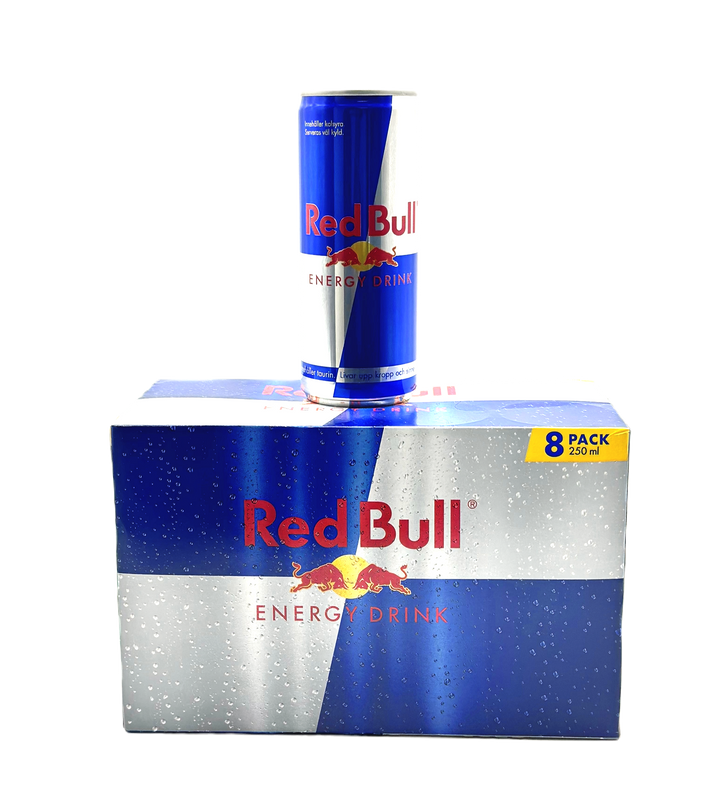 8 x RED BULL Energidryck Original 250 ml