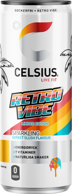 24 x CELSIUS Retro Vibe 355 ml