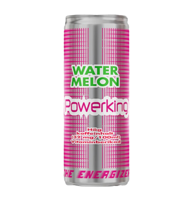24 x Powerking Vattenmelon 25 cl