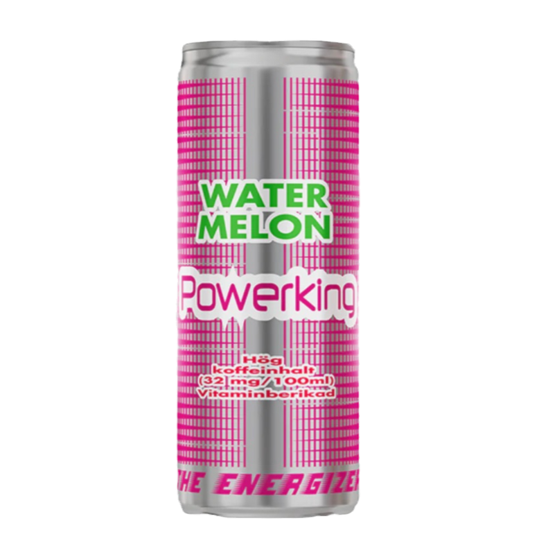 24 x Powerking Vattenmelon 25 cl