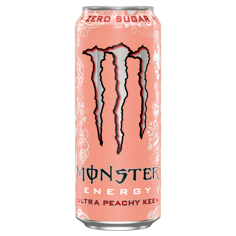 24 x Monster Energy Ultra Peachy Keen 500 ml