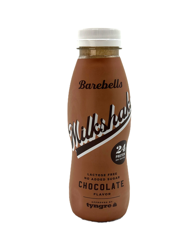 8 x Barebells Choklad Milkshake 330 ml