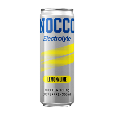 24 x Nocco Electrolyte Lemon Lime 355 ml