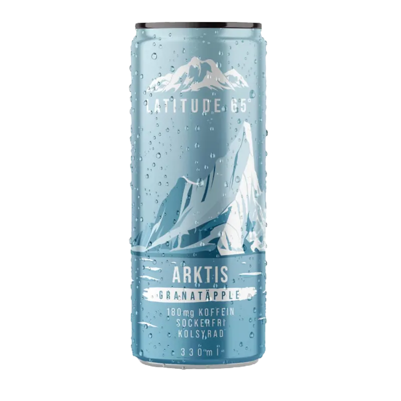 24 x Latitude 65 Arktis Granatäpple 330 ml