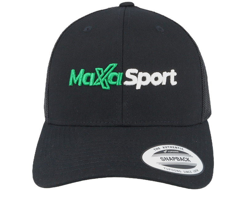 Maxa Sport Keps Black Trucker 3D Brodyr