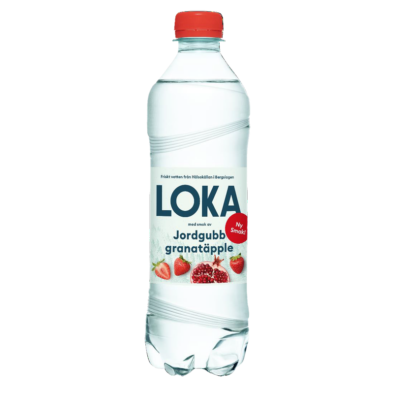 12 x Loka Jordgubb Granatäpple 50 cl