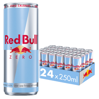 24 x Red Bull Zero 250 ml