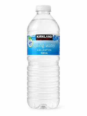 40 x Kirkland Signature källvatten utan kolsyra 50 cl