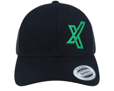 Maxa Sport Keps X Edition Black Trucker 3D Brodyr