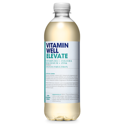 12 x Vitamin Well Elevate 500 ml