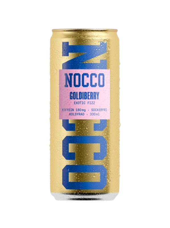 24 x NOCCO Goldiberry 330 ml