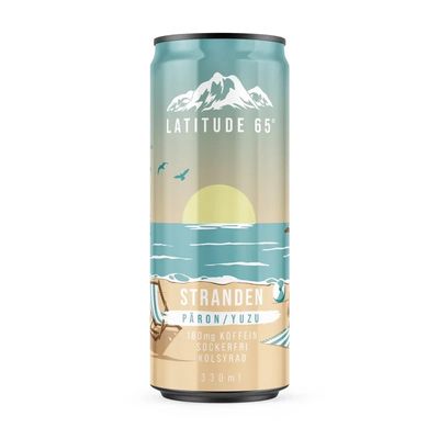 24 x Latitude 65 Stranden Päron/Yuzu 330 ml