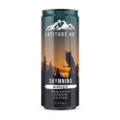 24 x Latitude 65 Skymning Mandarin 330 ml