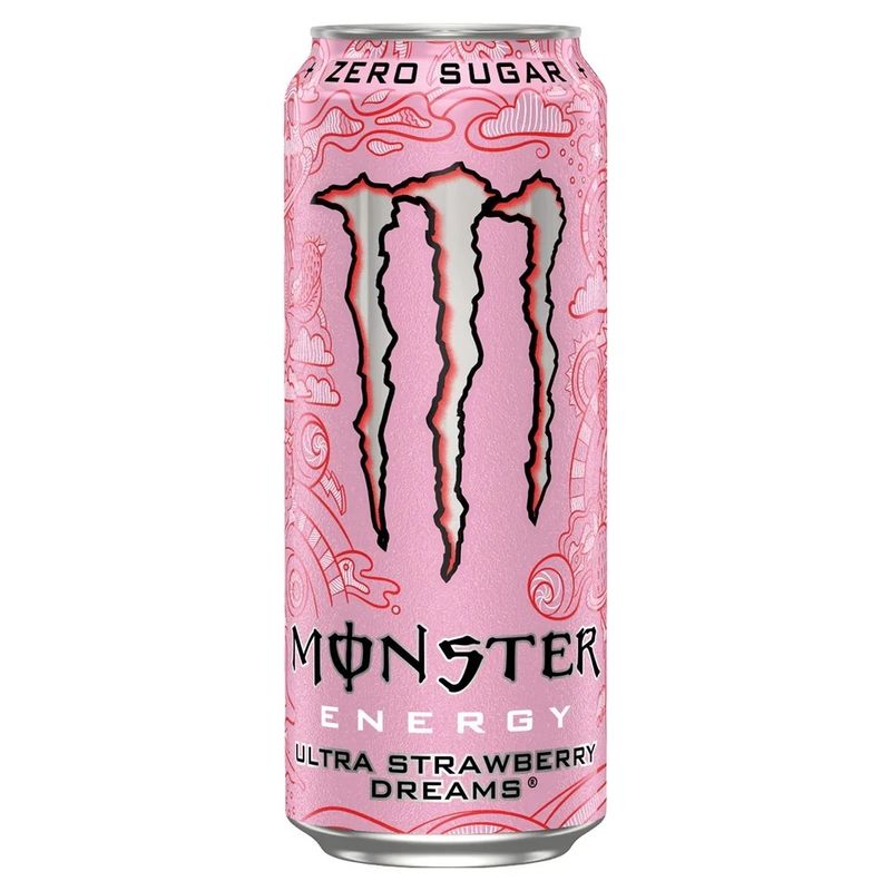24 x Monster Energy Ultra Strawberry Dreams 500 ml
