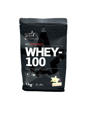 Whey-100 Vassleprotein Vanilj, 1 kg