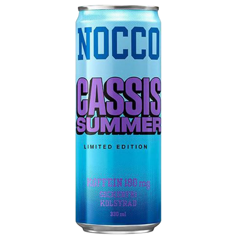 24 x NOCCO Cassis Summer 330 ml