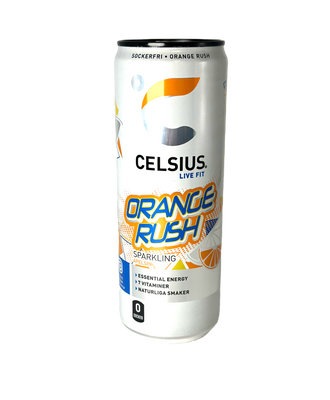 24 x CELSIUS Orange Rush 355 ml