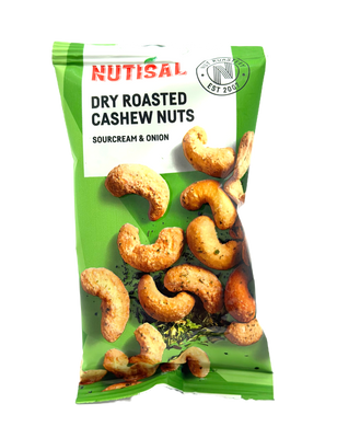 Nutisal Dry Roasted Cashew Nuts 60 g