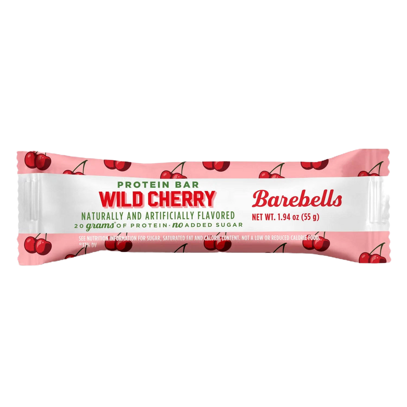 12 x Barebells Protein Bar Wild Cherry 55 g