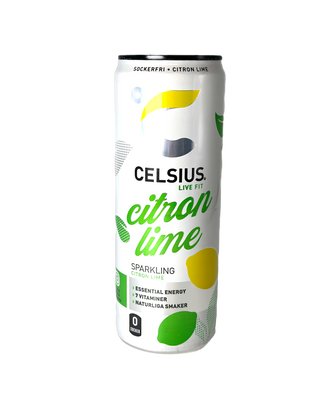 24 x CELSIUS Citron Lime 355 ml