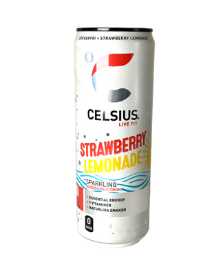 24 x CELSIUS Strawberry Lemonade 355 ml