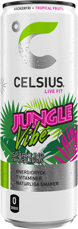 24 x CELSIUS Jungle Vibe 355ml