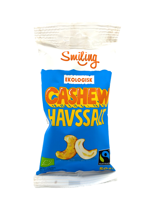 Smiling Ekologisk Cashew Havssalt 45 g