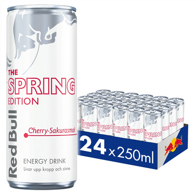 24 x Red Bull The Spring Edition Cherry-Sakura 250 ml
