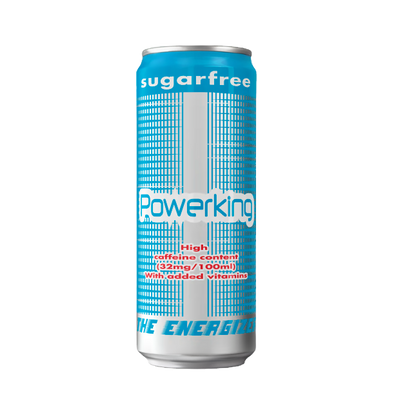24 x Powerking Sockerfri 25 cl