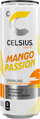 24 x CELSIUS Limited Edition Mango Passion 355 ml