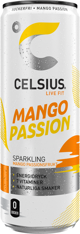 24 x CELSIUS Limited Edition Mango Passion 355 ml
