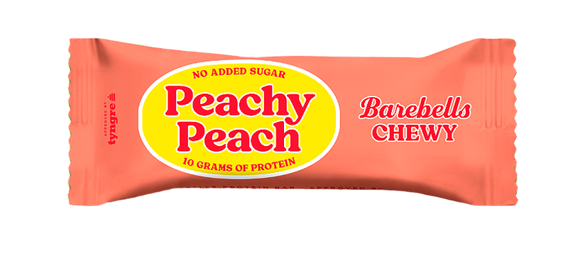 18 x Barebells Chewy Peachy Peach 40 g