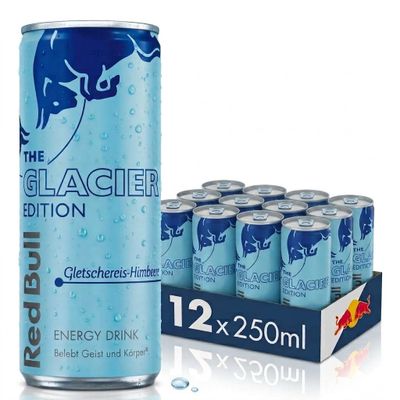 Limited Edition 12 x Red Bull Edition Glacier 250 ml