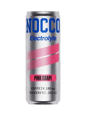24 x NOCCO Electrolyte Pink Grape 355 ml