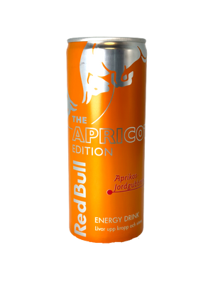 24 x RED BULL  Aprikos Jordgubb 250ml